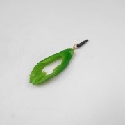 Cut Green Chili Pepper Headphone Jack Plug - Fake Food Japan