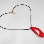 Cut Red Chili Pepper Necklace - Fake Food Japan