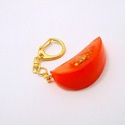 Cut Tomato Keychain - Fake Food Japan