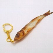 Dried Sardine Keychain - Fake Food Japan