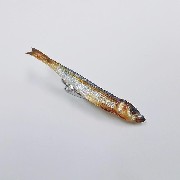 Dried Sardine (small) Tie Clip - Fake Food Japan