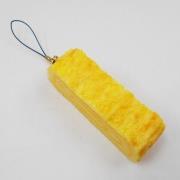 Fried Egg (medium) Cell Phone Charm/Zipper Pull - Fake Food Japan