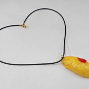 Fried Rice Omelette Necklace - Fake Food Japan