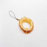 Fried Squid Cell Phone Charm/Zipper Pull - Fake Food Japan