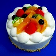 Fruit Topped Cake Replica - Fake Food Japan