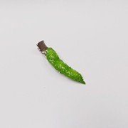 Green Soybean Hair Clip - Fake Food Japan