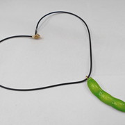 Green Soybean Necklace - Fake Food Japan