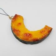 Grilled Pumpkin Cell Phone Charm/Zipper Pull - Fake Food Japan