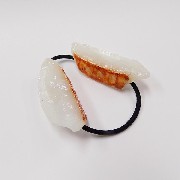 Gyoza Dumpling (Japanese Pot Sticker) (small) Hair Band (Pair Set) - Fake Food Japan