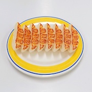 Gyoza Dumplings (Japanese Pot Stickers) Replica - Fake Food Japan