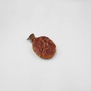 Hamburger Patty (small) Hair Clip - Fake Food Japan