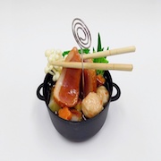 Kamo Nabe (Duck Hotpot) Small Size Replica - Fake Food Japan