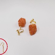Kara-age (Boneless Fried Chicken) (small) Pierced Earrings - Fake Food Japan