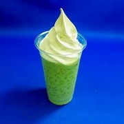 Kiwi Yogurt Float Replica - Fake Food Japan