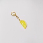 Lemon Slice (small half-size) Keychain - Fake Food Japan