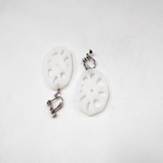 Lotus Root Clip-On Earrings - Fake Food Japan