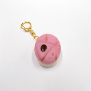 Macaron (misty pink) Keychain - Fake Food Japan
