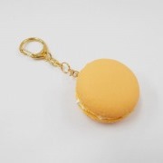 Macaron (orange) Keychain - Fake Food Japan
