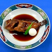 Mebaru Nizuke (Baked Rock Fish) Replica - Fake Food Japan