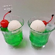 Melon Soda Float Small Size Replica - Fake Food Japan