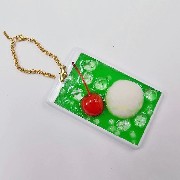 Melon Soda Pass Case with Charm Bracelet - Fake Food Japan