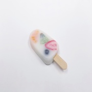 Mixed Fruit Ice Cream Bar Magnet - Fake Food Japan