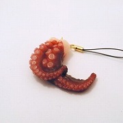 Octopus Cell Phone Charm/Zipper Pull - Fake Food Japan
