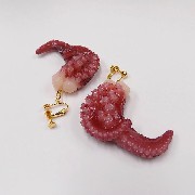Octopus Ver. 2 Clip-On Earrings - Fake Food Japan