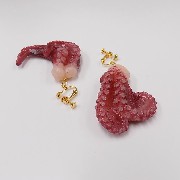 Octopus Ver. 3 Clip-On Earrings - Fake Food Japan