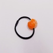 Orange (Heart-Shaped) Hair Band - Fake Food Japan