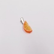 Orange Slice (half-size) Hair Clip - Fake Food Japan