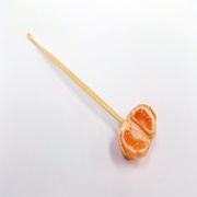 Orange (small) Ver. 2 Ear Pick - Fake Food Japan