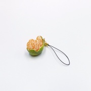 Orange (small) Ver. 3 Cell Phone Charm/Zipper Pull - Fake Food Japan