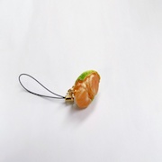 Orange (small) Ver. 4 Cell Phone Charm/Zipper Pull - Fake Food Japan