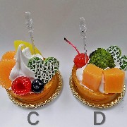 Orange Tart (C) Small Size Replica - Fake Food Japan