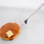 Pancake with Butter & Maple Syrup Mirror - Fake Food Japan