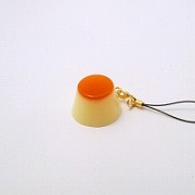 Pudding Cell Phone Charm/Zipper Pull - Fake Food Japan