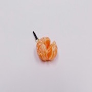 Pulled Apart Orange (small) Headphone Jack Plug - Fake Food Japan