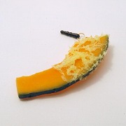 Pumpkin Tempura Headphone Jack Plug - Fake Food Japan