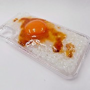 Raw Egg & Rice iPhone X Case - Fake Food Japan