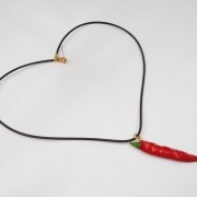 Red Chili Pepper (mini) Necklace - Fake Food Japan