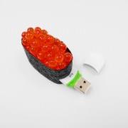 Salmon Roe Battleship Roll Sushi USB Flash Drive (16GB) - Fake Food Japan