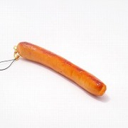Sausage (large) Cell Phone Charm/Zipper Pull - Fake Food Japan