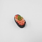 Scallion & Tuna Battleship Roll Sushi (small) Magnet - Fake Food Japan
