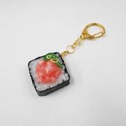 Scallion & Tuna Roll Sushi Keychain - Fake Food Japan