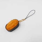 Sea Urchin Battleship Roll Sushi (small) Cell Phone Charm/Zipper Pull - Fake Food Japan