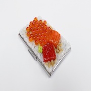 Seafood Rice Bowl Business Card Case - Fake Food Japan