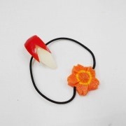 Sliced Apple (small) & Flower-Shaped Carrot Ver. 1 (mini) Hair Band - Fake Food Japan