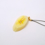 Sliced Banana Cell Phone Charm/Zipper Pull - Fake Food Japan
