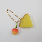 Sliced Pineapple & Cherry Bag Charm - Fake Food Japan